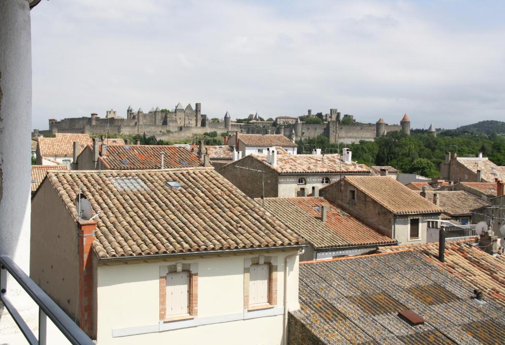 Appartement Le Saint Paul - Les Balcons de la Cité Carcasona Exterior foto